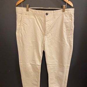 Tan men's dress pants by Zara Man